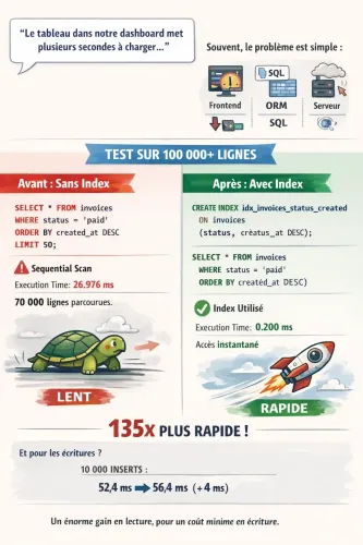 Pourquoi votre listing PostgreSQL rame (et comment 1 index le rend instantané)